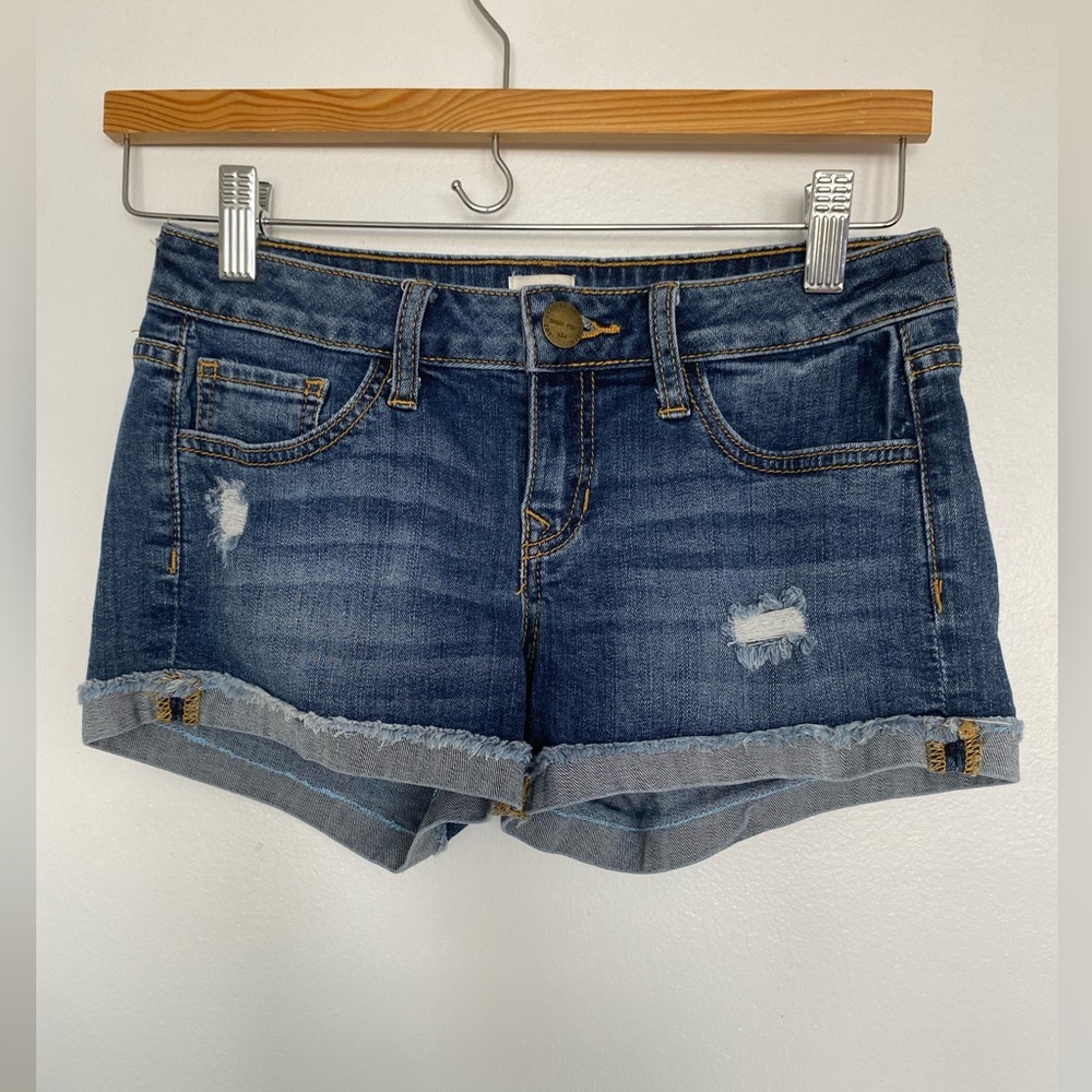 Denim low rise shorts by Sneak Peak, Size S๐ - Picture 2 of 10